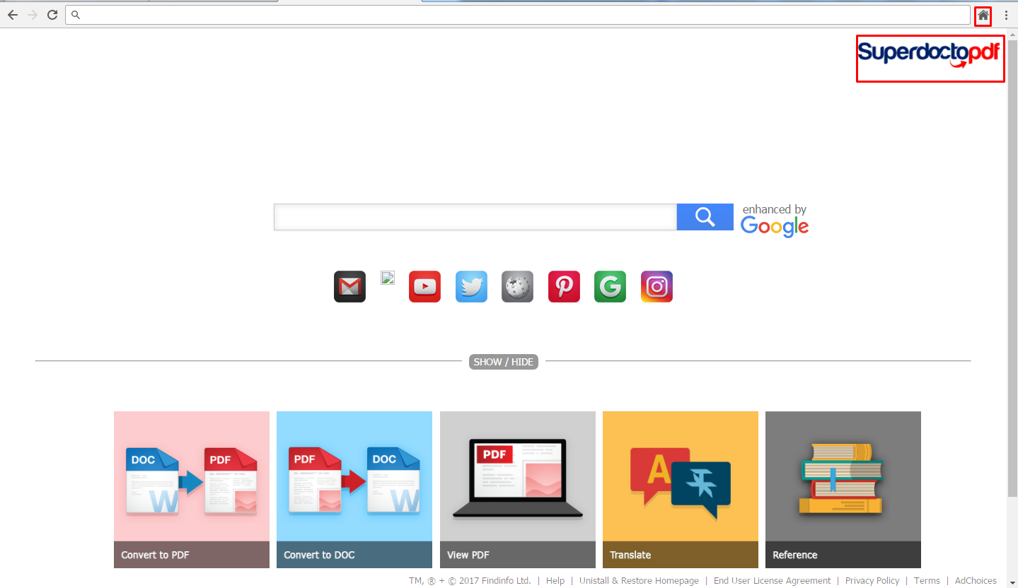 Superdoctopdf Browser Hijacker Removal Guide